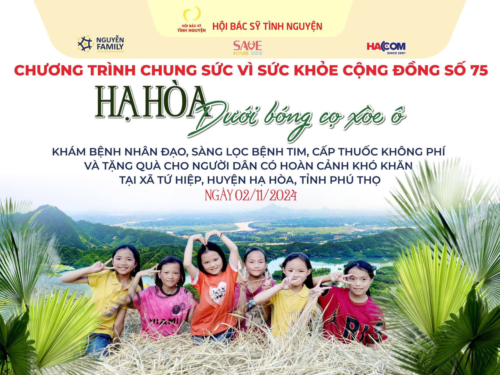 Dépistage gratuit pour les habitants de Phú Thọ ; 02/11/2024