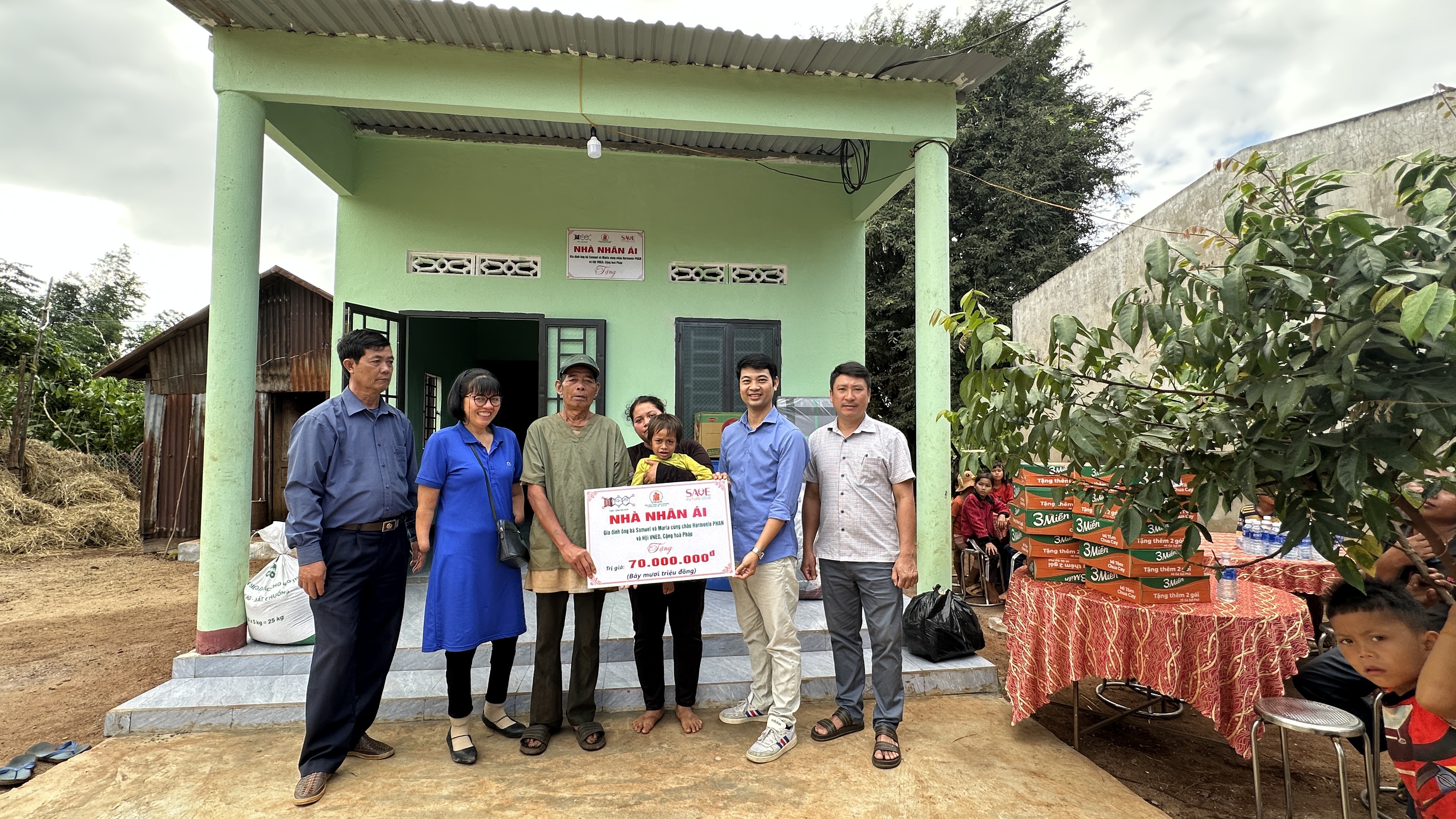 Khánh thành Nhà Nhân Ái số 2 cho Siu Hức; 8/12/2024