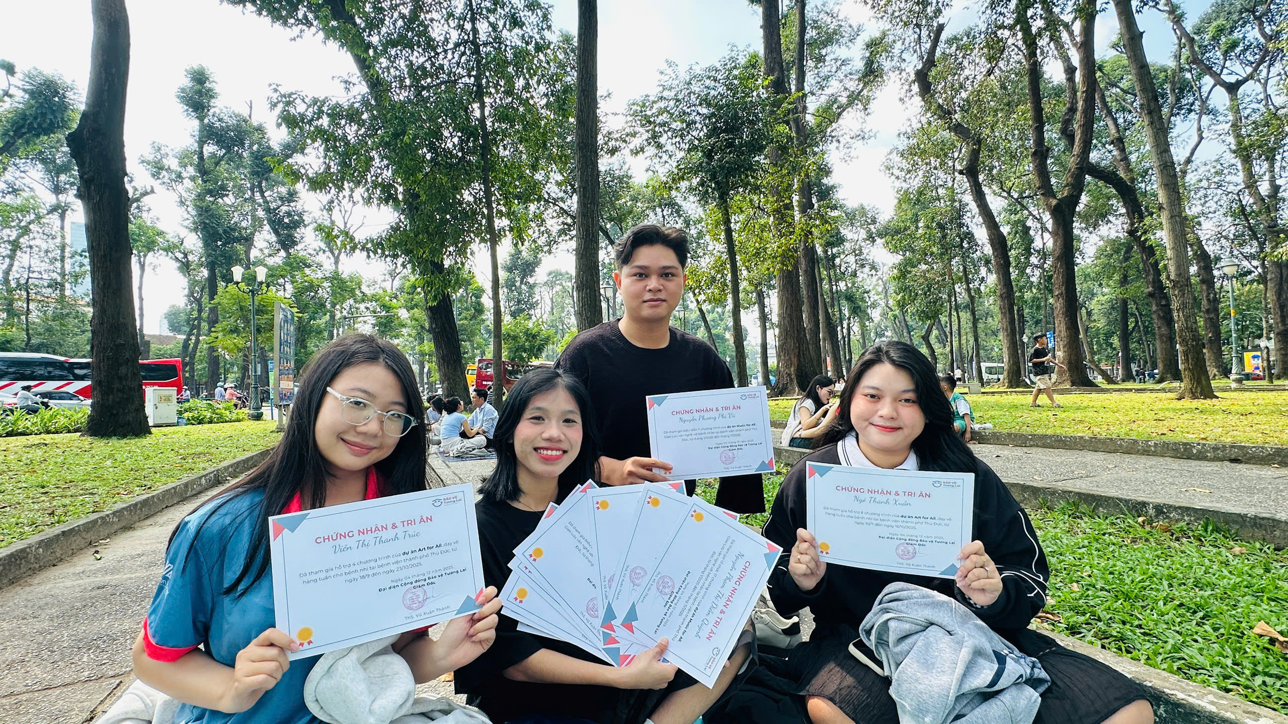 Hành trình 50K: Gặp gỡ và tri ân biệt đội Art for all và Music for all