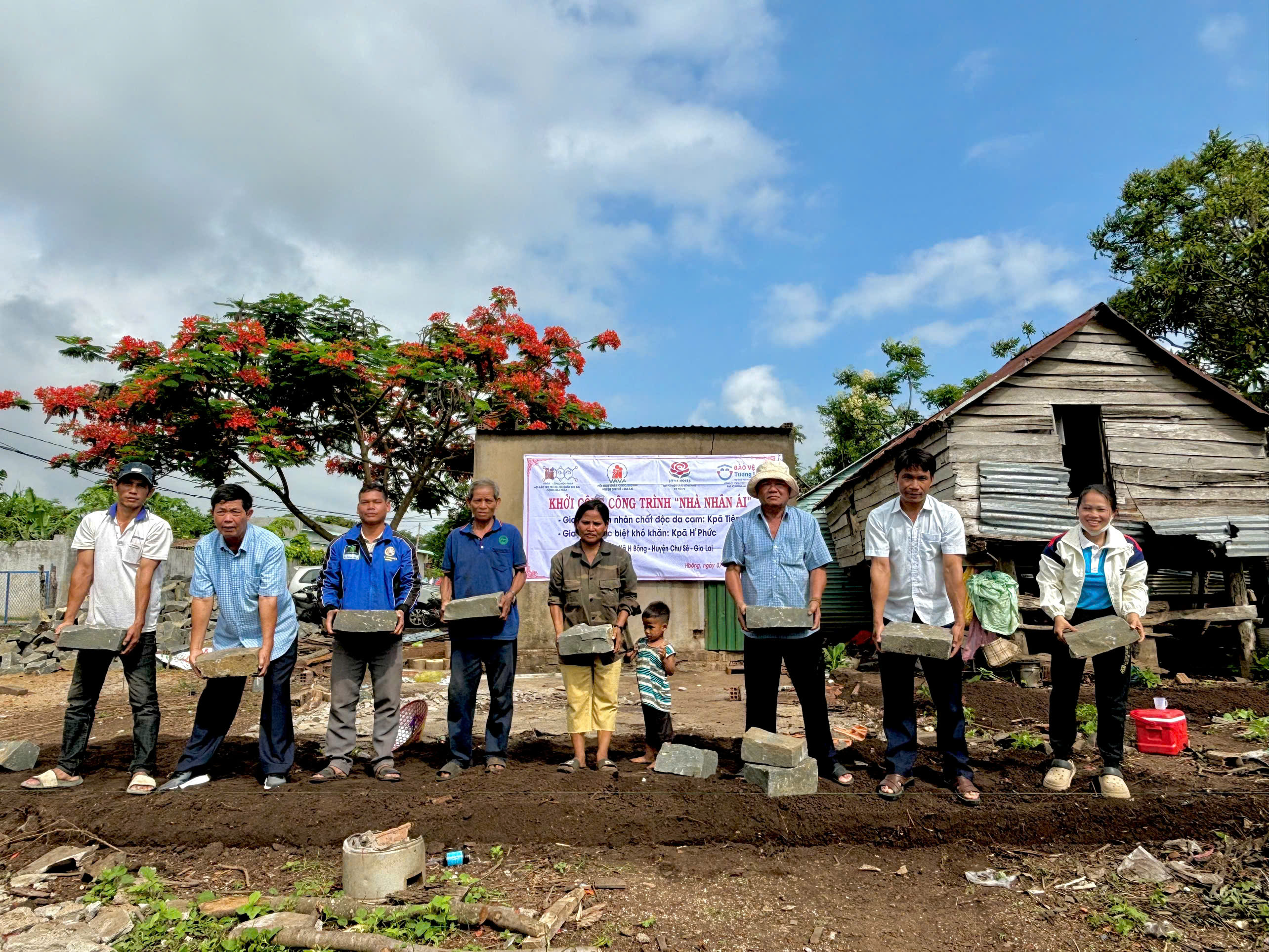 Khởi công xây Nhà Nhân Ái số 7 và 8 ngày 7/6/2025