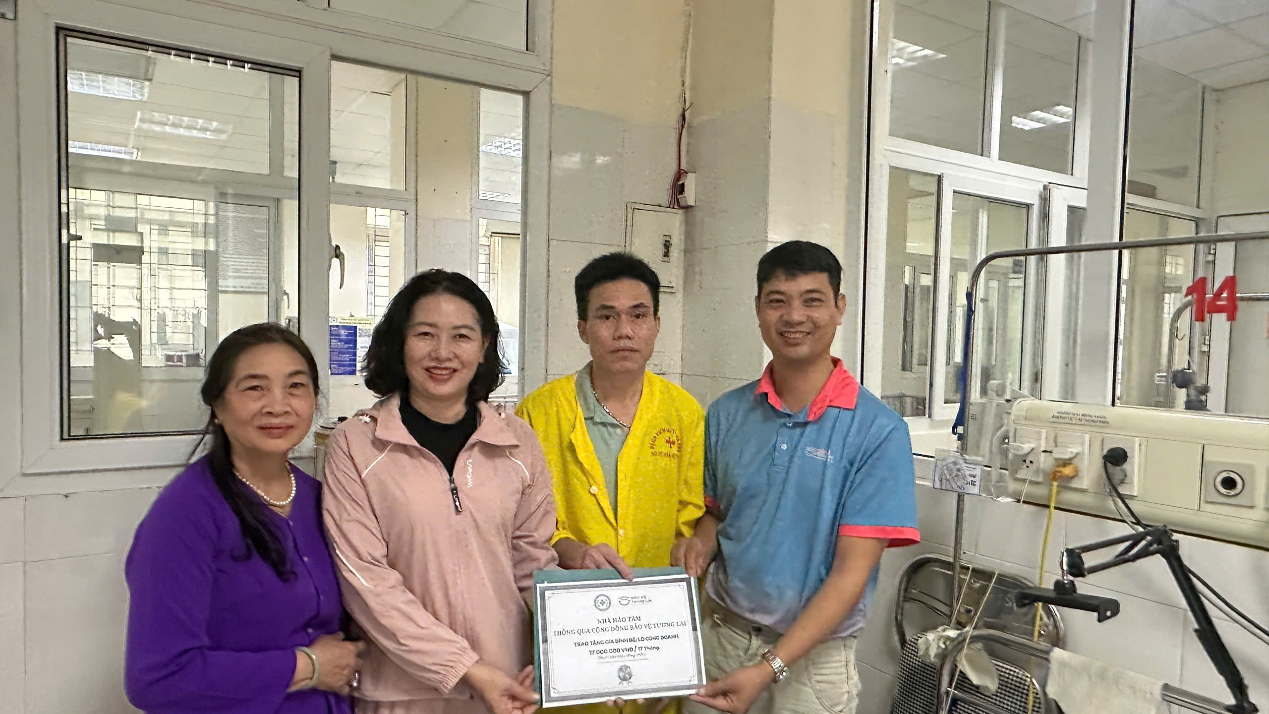 Hành trình 50K: Thăm và hỗ trợ cho bệnh nhi ở Thanh Hoá